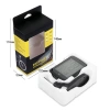 The YC100-A bicycle wireless speedometer features a large screen with both Chinese and English, wireless touch, backlight, and water resistance. It is a mountain bicycle speedometer, odometer, and speedometer Specification image